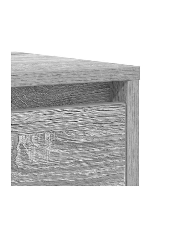 Office Storage Chipboard Drawer Grey Sonoma L29.5xW34xH76cm