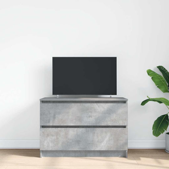 TV Stand Gray M80xD35xH54cm