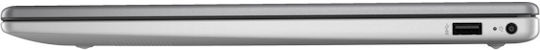 HP 250 G10 15.6" FHD (i3-1315U/8GB/256GB SSD/No OS) Turbo Silver (International English Keyboard)