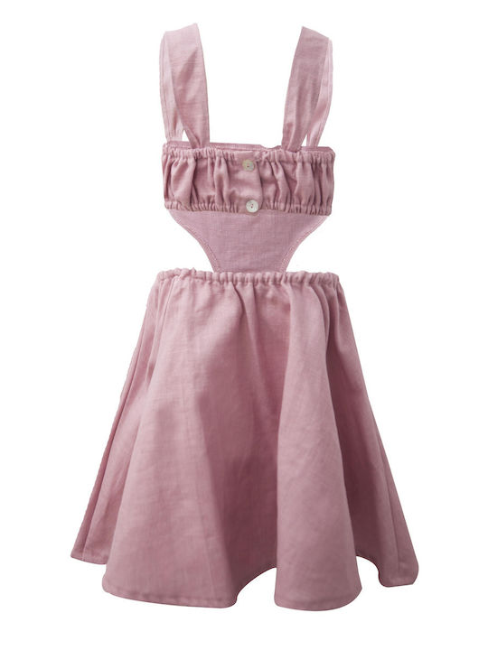 Two In A Castle Children's Dress Pink