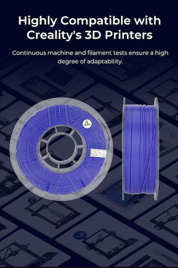 Creality3D PLA RFID 3D Printer Filament 1.75mm Blue 1kg 1pcs Spool