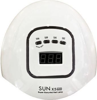 Beauty Salon Nail Polish Curing Lamp UV / LED White