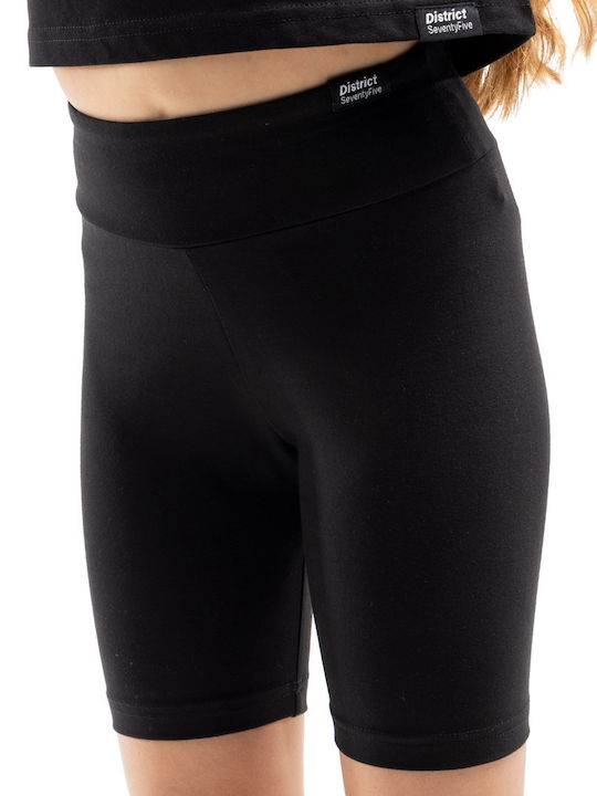 Kids Legging Cycling Short Black