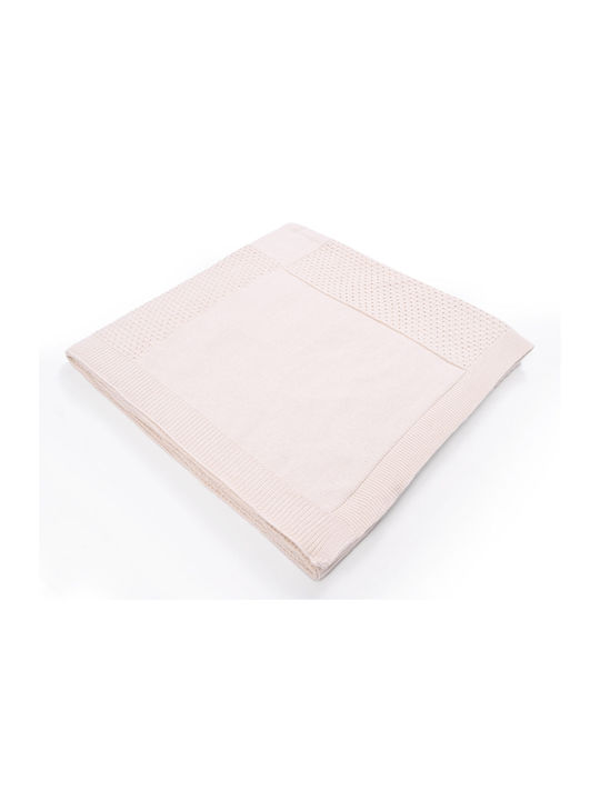 Liolios Home Fusion Kelly Knitted Blanket Sofa 130x180cm Natural