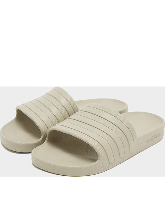 Adilette Aqua Slapi Bărbați Bej
