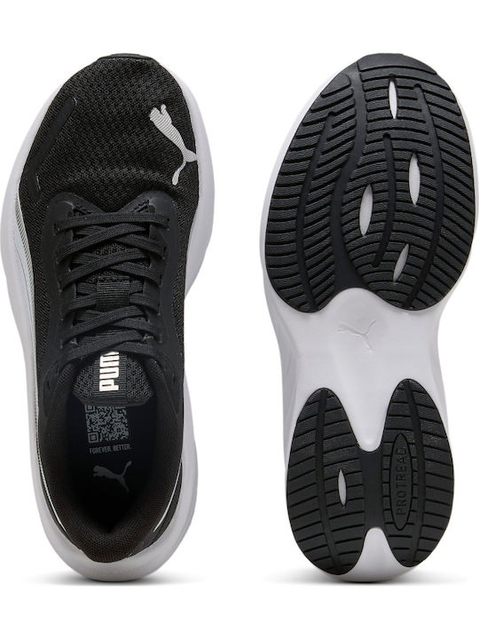 Lite Jr Kids Sports Shoes Running with Laces Black