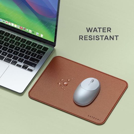 Satechi Premium Vegan-Leather Mouse Pad Brown Sa-st-lmpn