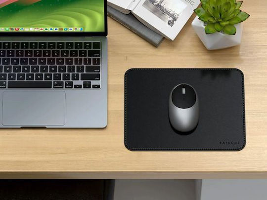 Satechi Premium Vegan-δερμάτινο Mouse Pad Μαυρο Sa-st-lmpk