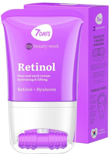 7DAYS Retinol Hydra & Lift Creme Gesicht für Normal/Trocken Haut 80ml