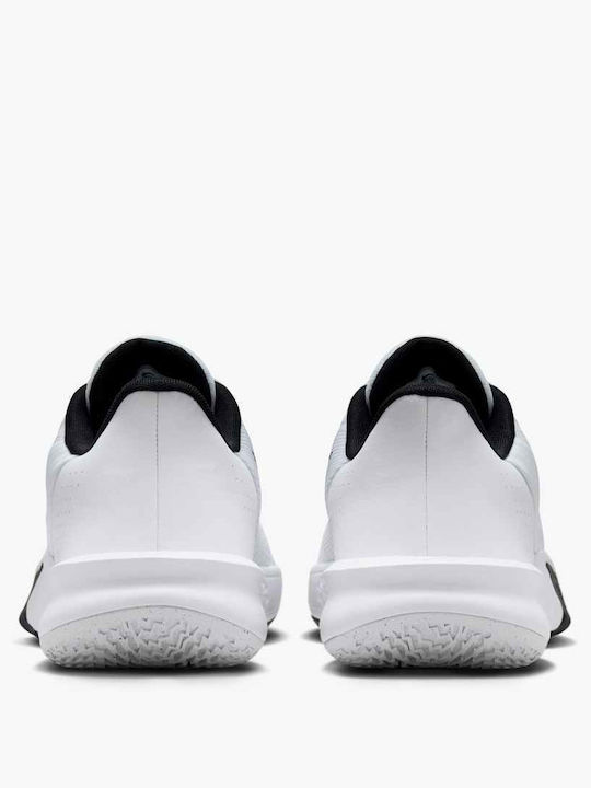 Precision 7 Pantofi de Baschet Albi cu Talpă Joasă