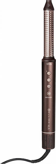 Bellissima Prodigy Ceramic Electric Brush with Air & Rotating Head for Straightening and Curls 1200W