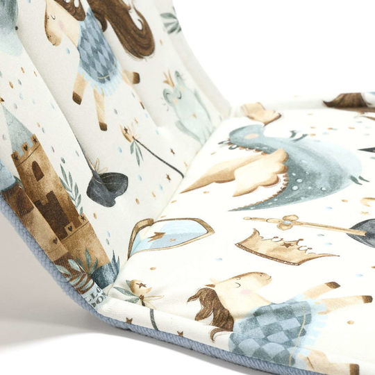Jersey Prince Velvet Wind Blue 5-Point Stroller Cover La Millou Light Blue