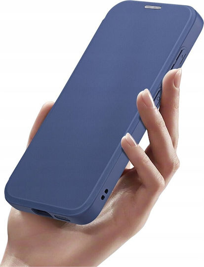 Dux Ducis Skin X Pro Brieftasche Synthetisches Leder Blau (Galaxy S25+)