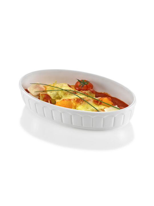 Hendi Oval Vas de Gătit Rezistent la Căldură din Porțelan 22x12.5x4cm 1buc