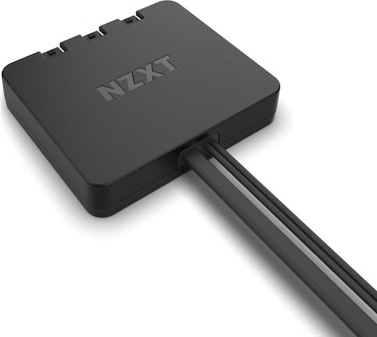 NZXT F120 Duo Вентилатор За Кутия (1800 Оборота / 48.58 CFM) С RGB Осветление И Свързване 4-изводна ШИМ 3 Бр