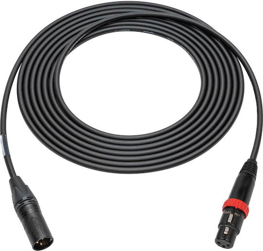Neutrik XLR Cable XLR Male - XLR Female Black 5m NEU-001