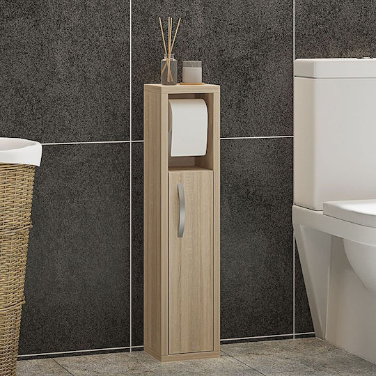 Pakketo Maretto 120-000501 Floor Bathroom Column Cabinet 16x14x70cm Sonoma