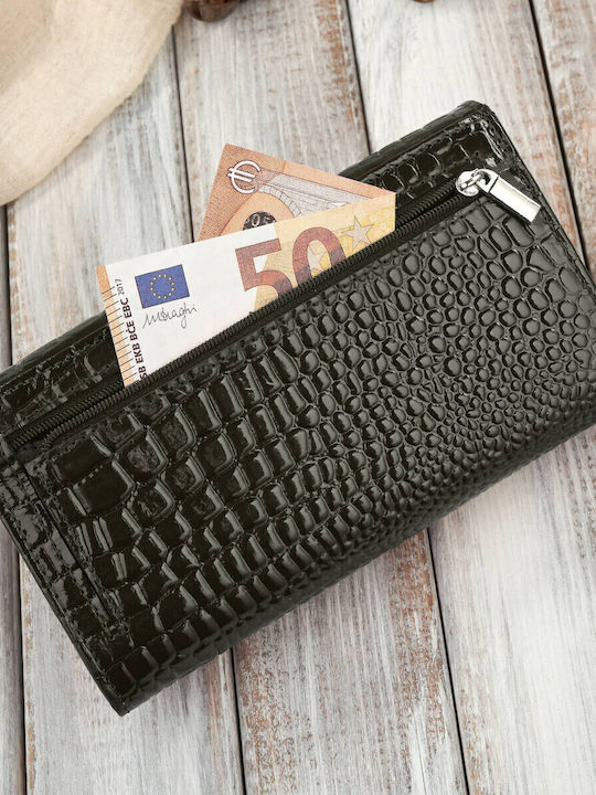 Малък Дамско Портмоне Класически с RFID Зелен