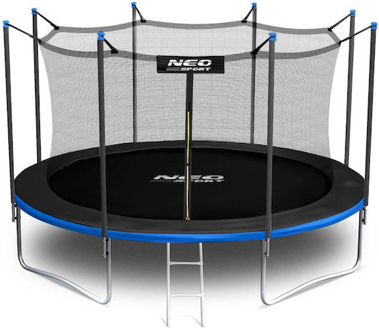 NEO Sport Τραμπολίνο Παιδικό Διαμέτρου 404εκ. με Προστατευτικό Δίχτυ & Σκάλα