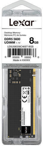 Lexar 8GB DDR5 RAM with 5600 Speed for Desktop