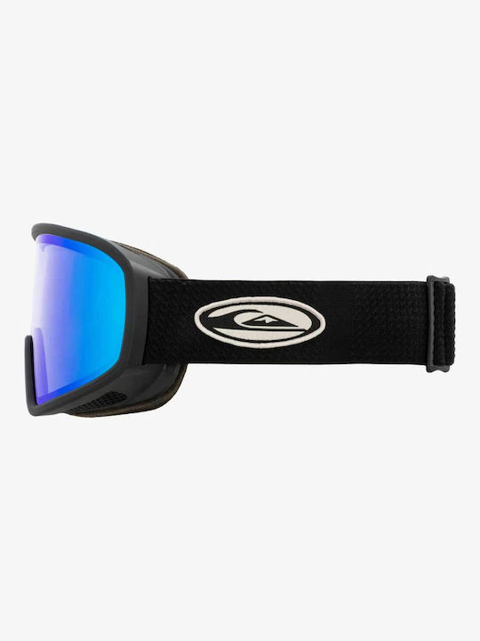 Quiksilver Ski & Snowboard Goggles Adults Black with Photochromic Lens in Black Color
