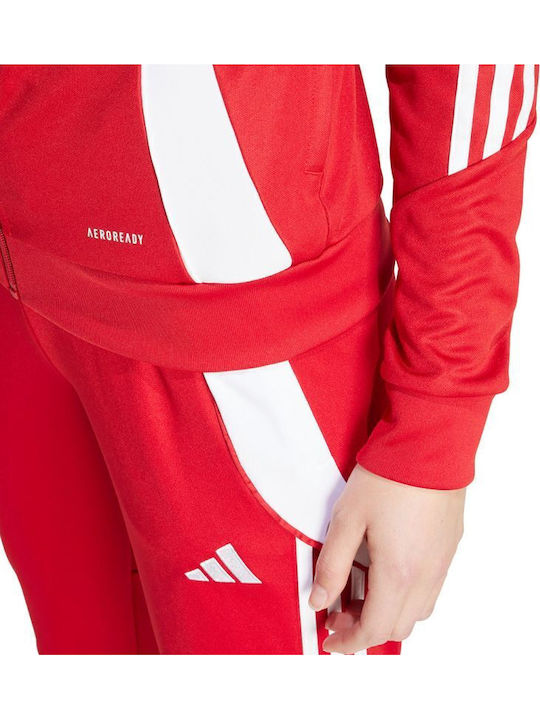 Women's Sweatshirt Jacket Red