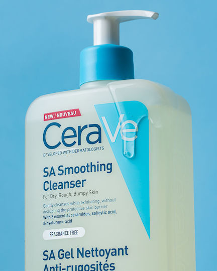 CeraVe SA Smoothing Gel Καθαρισμού Προσώπου 473ml
