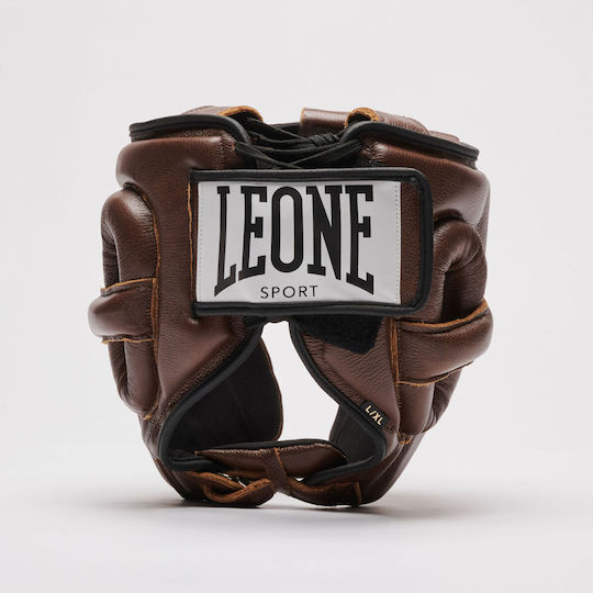 Leone Boxhelm Erwachsene Offenes Gesicht Braun