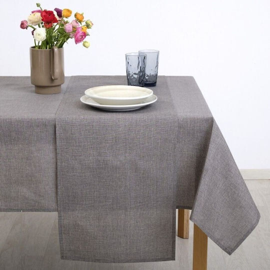 Dimeco Platzdeckchen Stoff Gray 35x50cm 1Stück
