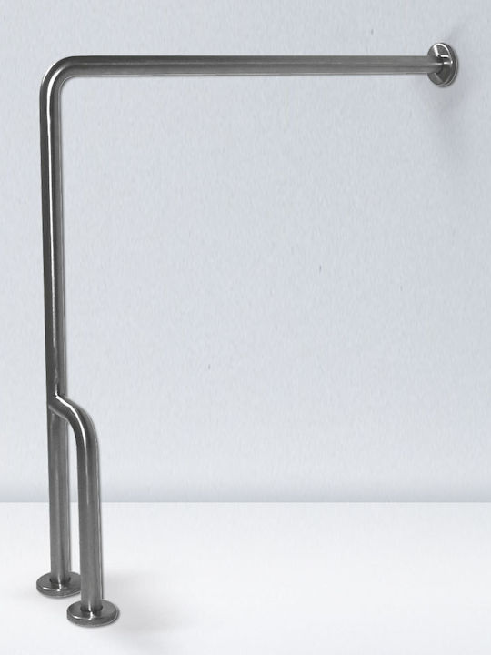 Ponte Giulio Λαβή Μπάνιου Inox ΑΜΕΑ 76cm Ασημί