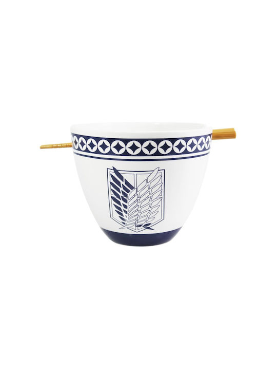 Just Funky Serving Bowl Round Ceramic