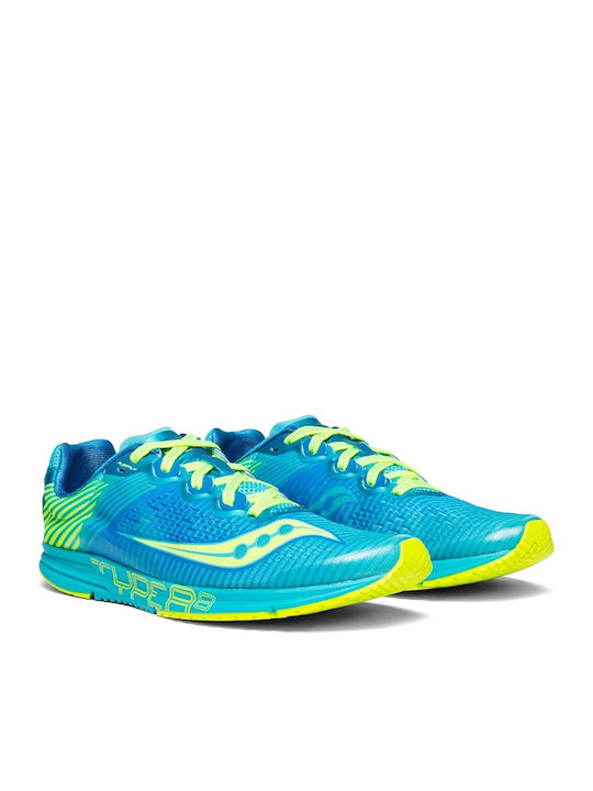 Saucony Type A8 Γυναικεία Αθλητικά Παπούτσια Running Μπλε