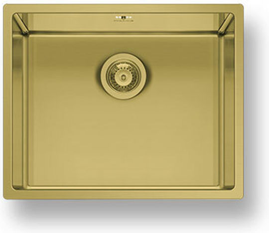 Pyramis Astris Colora Υποκαθήμενος Inox Μ50xΠ40cm Gold
