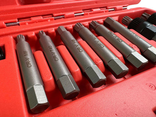 Set Universal de Unelte pentru Instalarea și Demontarea Fuliei Alternatorului Auto 13 Piese Gebo Tools