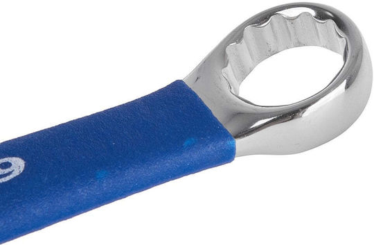 Set 25 Fixed Ring Combination Wrenches Anti-slip Rubber Handle Grip 6-32mm