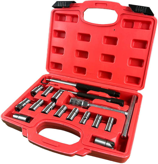 Set de Freze pentru Injectoare 17 Piese Gebo Tools