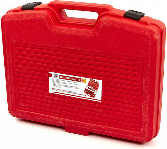 Set de scule de presare suplimentare pentru montarea bucșelor, rulmenților de suspensie, blocuri silențioase 34-90mm, 27 de piese
