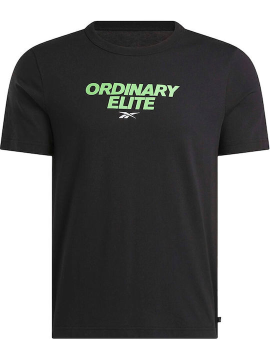 Ordinary Elite Αθλητικό T-shirt Black