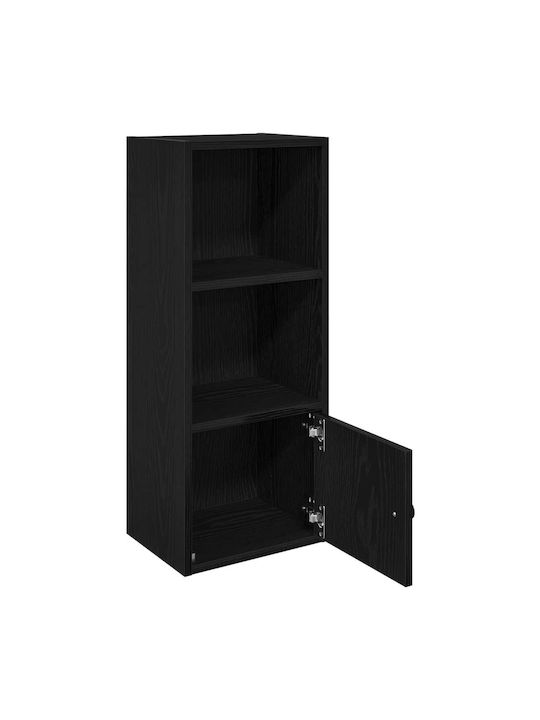 Shelf Floor Black Oak 31x24x77cm