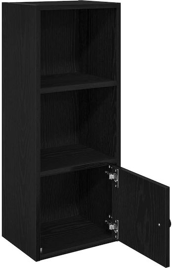 Bibliothek Schwarz Eiche 31x24x77cm