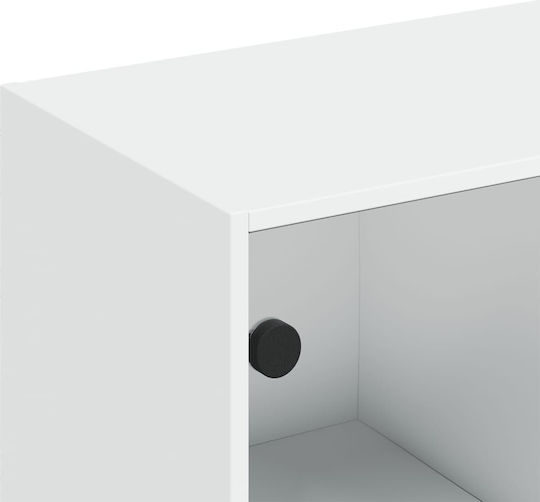 Bibliothek Weiß 136x37x142cm