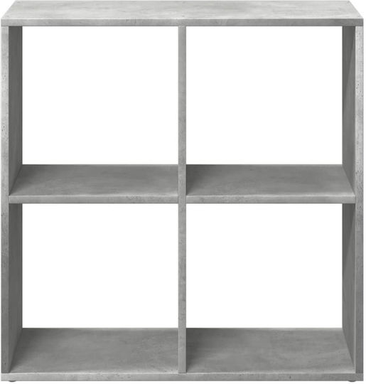 Bibliothek Grau 69.5x29x69.5cm