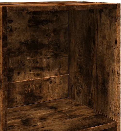 Βιβλιοθήκη Καπνιστή Δρυς 40x30x152εκ.