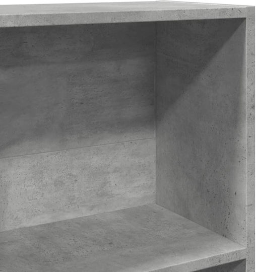 Библиотека Сив Цимент 60x24x143см