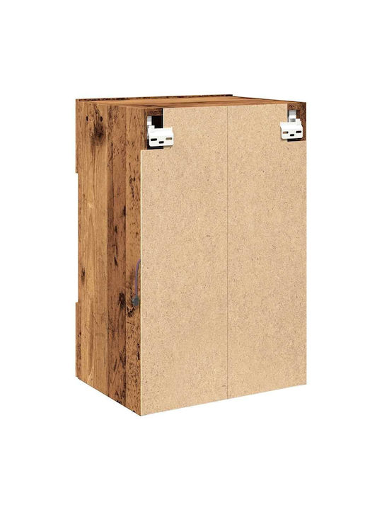 Wandregale Braune (2 Stück) 40x30x60,5cm