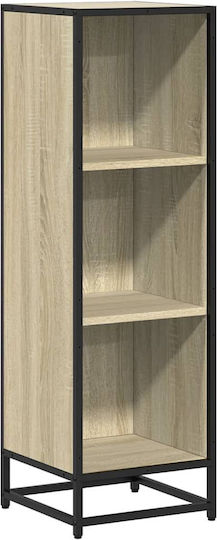 Библиотека Кафява 33.5x33x107.5см