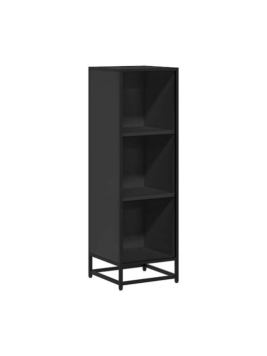 Βιβλιοθήκη Μαύρο 33.5x33x107.5εκ.