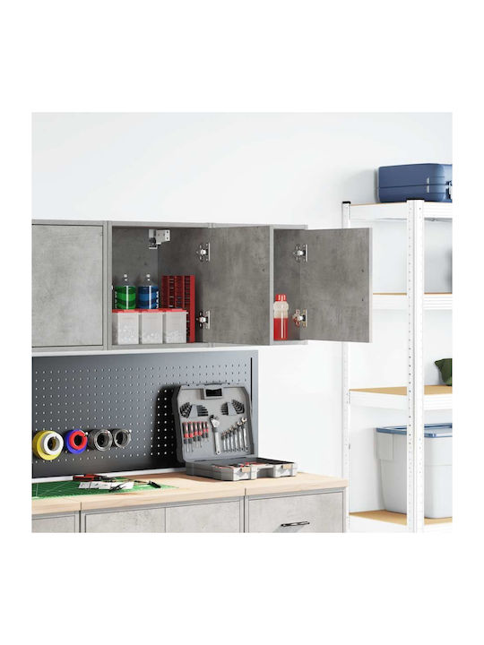 Cabinets Wall Grey 2pcs 40x30x41cm