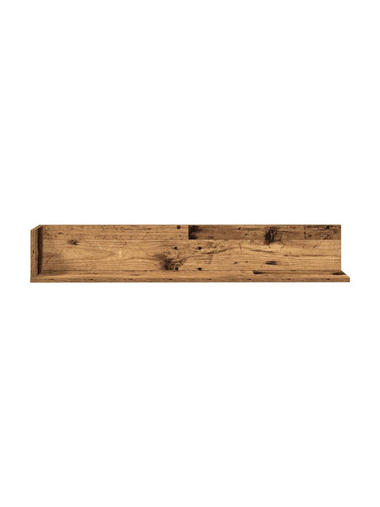 Wall Shelves Old Wood (2 Pieces) 100x16.5x16.5cm