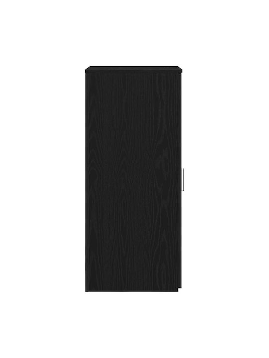 Ντουλάπι Δαπέδου Μαύρο 40x45x103.5εκ.
